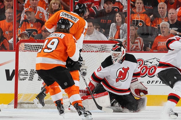 NHL Playoffs 2012: 3 Stars from Philadelphia Flyers vs. New Jersey Devils Game 2