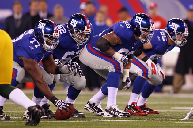 New York Giants' O-Line Analysis: Who Should Start in 2012?