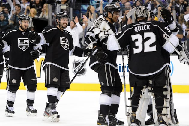 NHL Playoffs 2012: 14 Memorable Moments of the LA Kings' 8-1 Playoff Run