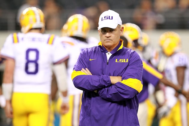 LSU Football: 5 Things That Will Keep Les Miles Up at Night