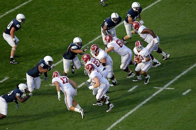 Power Ranking College Football's Top 15 Offensive Lines for 2012