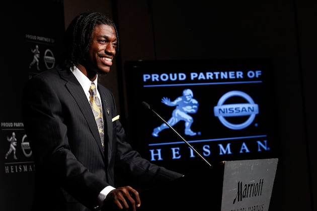 Robert Griffin, Cam Newton, Mark Ingram: You Just Won the Heisman! (Or Did You?)