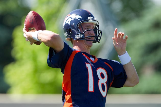 Peyton Manning at OTAs: Predicting the Denver Broncos' Offensive Depth Chart