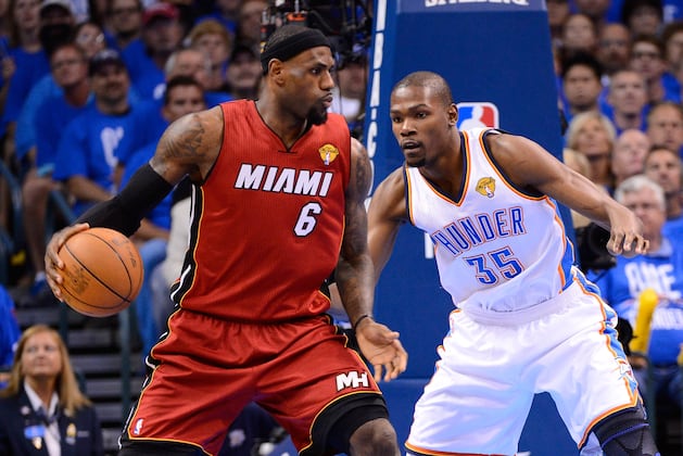 LeBron James—Kevin Durant and 10 Most Anticipated Matchups in Finals History
