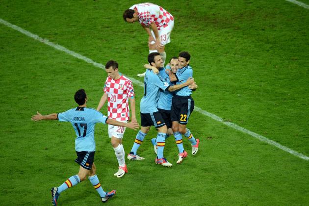 Euro 2012 Croatia V Spain: Winners and Losers in Spanish Victory in Group C