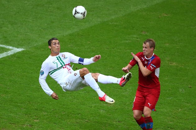 Cristiano Ronaldo, Real Madrid Stars Dominating Euro 2012