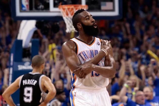 James Harden and 5 Players Who Weren't Ready for Spotlight in 2012 Postseason