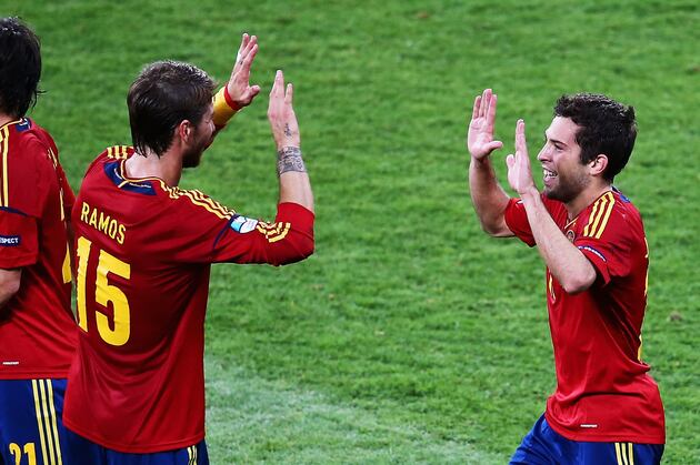 Ranking the Best Defenders at Euro 2012