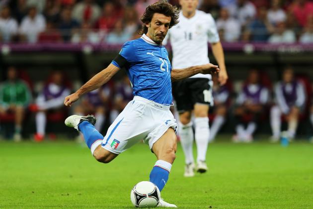 Spain vs. Italy: Andrea Pirlo and Players Who Will Lead Italy to Glory