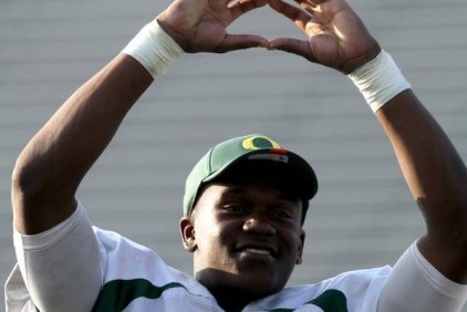 One Word for Oregon 2013 Recruit Dontre Wilson at the Opening: Wow