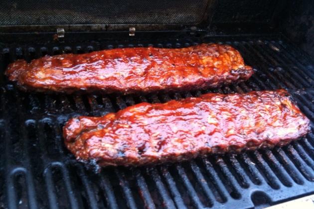 MLB All-Star Festivities: A Rack of Ribs Given out