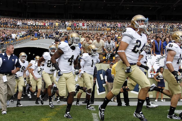 Notre Dame Football: Breaking Down the Vegas Odds on Every Game