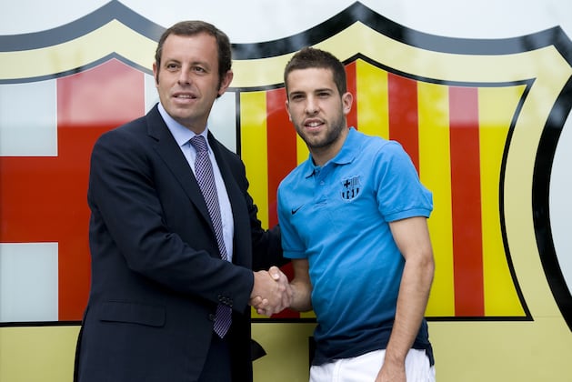 FC Barcelona: Picking a Starting XI to Include New Signing Jordi Alba