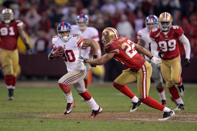 New York Giants: Ranking Their 2012 Receiving Corps