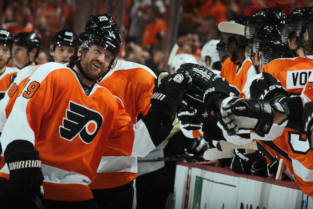 Philadelphia Flyers: Ranking Flyers' Top 10 Scoring Threats in 2012-13