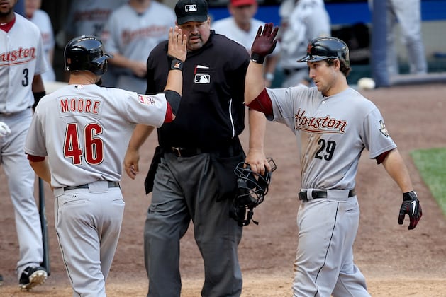 Houston Astros: 10 Players Now Playing for Major League Spots in 2013