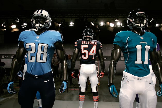 Ranking the Best Looking Nike Jerseys for 2012 NFL Season