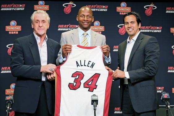 4 Plays Ray Allen Will Run to Perfection with the Miami Heat