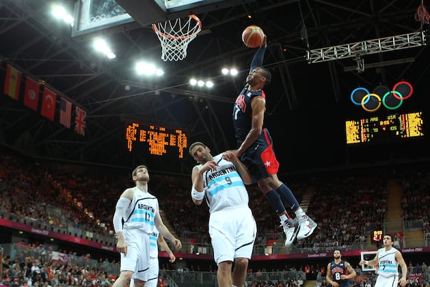 Team USA Basketball 2012: Top 5 Dunks of Summer Olympics