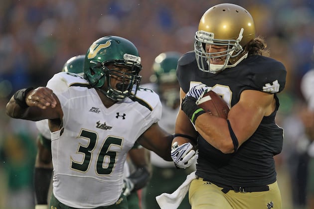 College Football Predictions: 5 Stud TEs Who Will Give Defenses Fits in 2012