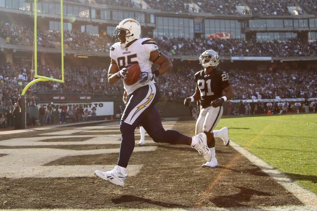 Ranking the 3 Best Fantasy Football Options on the San Diego Chargers