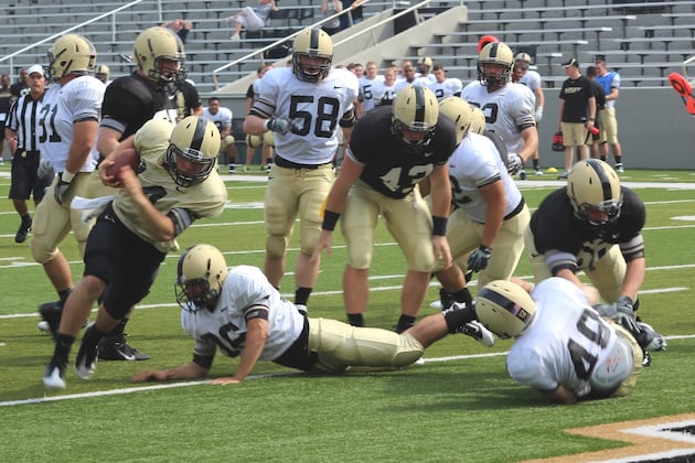 Army Offense Gears Up at Michie Stadium Scrimmage