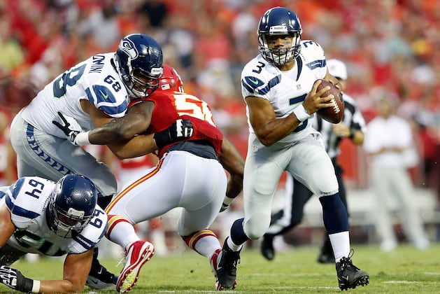 Russell Wilson and 5 Late Bloomers Shooting Up Fantasy Football Draft Boards