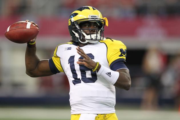 Denard Robinson: Grading the Michigan QB Against Alabama's Deadly Defense