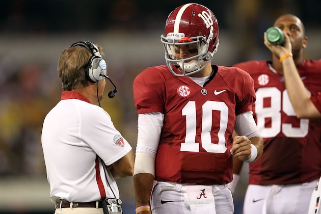 Alabama Football: How the Tide Compared to Other SEC West Powers in Week 1