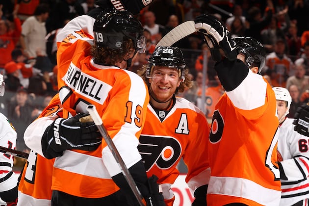 Philadelphia Flyers: Power Ranking Claude Giroux, Forwards for 2012-2013