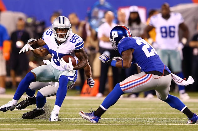 Fantasy Football Stock Value of New York Giants and Dallas Cowboys Players