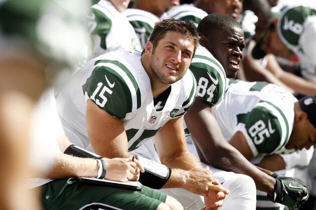 Tim Tebow's Full Week 1 Report Card from Jets vs. Bills