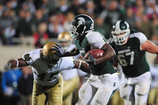 5 Notre Dame Players Who Must Stop Michigan State's Monster RB Le'Veon Bell