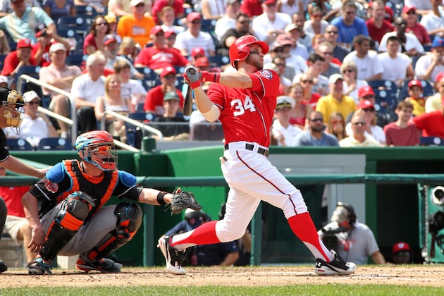 Bryce Harper, Entire Washington Nationals Infield Prove Hitting Is Contagious
