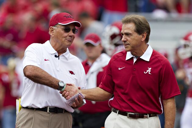 Alabama vs. Arkansas: Postgame Grades for Razorbacks' Loss vs the Tide