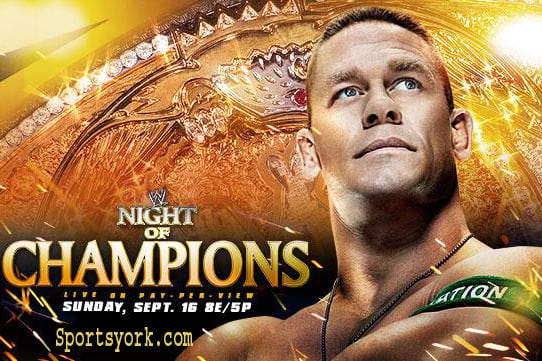 WWE Night of Champions 2012 Predictions
