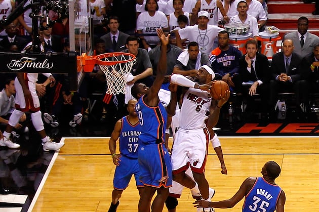 LeBron James and the 15 Greatest Players in NBA History at Getting to the Rim