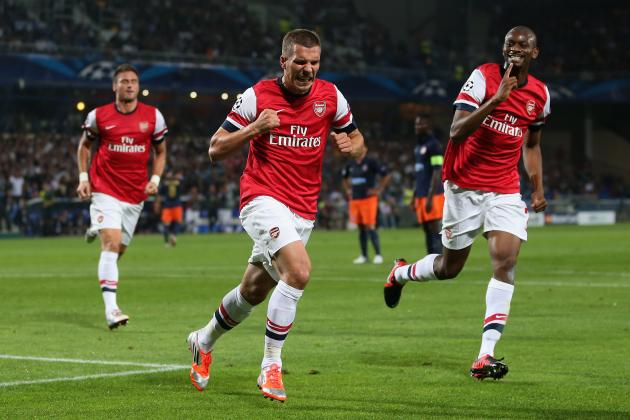Arsenal vs. Montpellier: Player Ratings in Gunners' 2-1 Champions League Opener