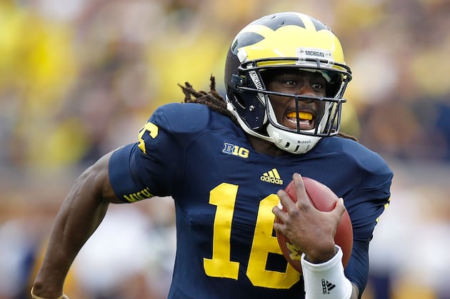 Michigan vs. Notre Dame: Predicting Denard Robinson's Performance Against Irish