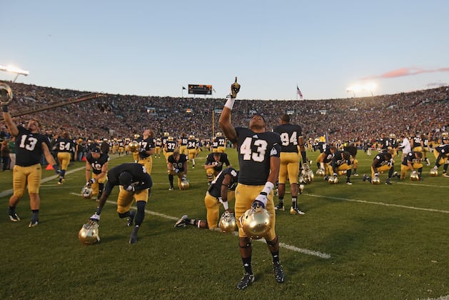 Notre Dame Football: Why Tough October Schedule Will Be Irish's Downfall