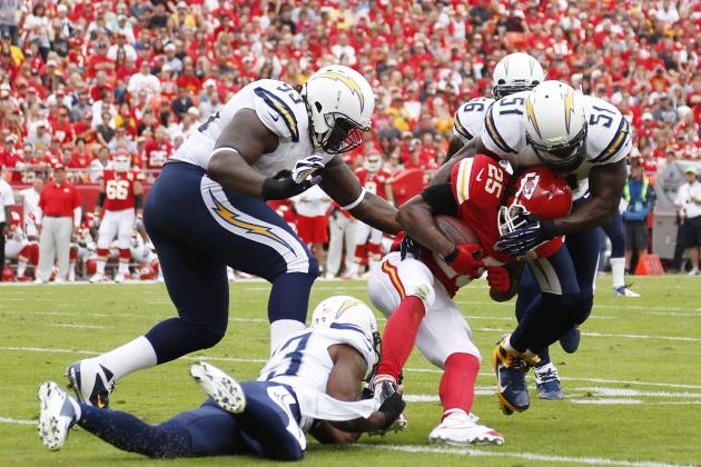 Grading Kansas City Chiefs' Positional Units at the First Quarter Mark