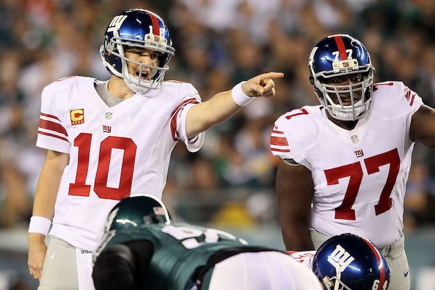 Grading New York Giants' Positional Units at 1st-Quarter Mark