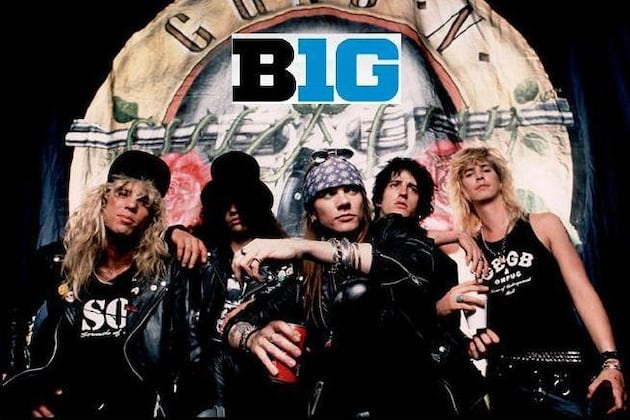 Big Ten College Football Power Rankings Featuring Guns and Roses