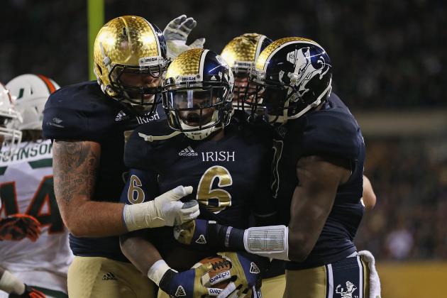 Notre Dame Football: Grading All 22 Starters from the Miami Game