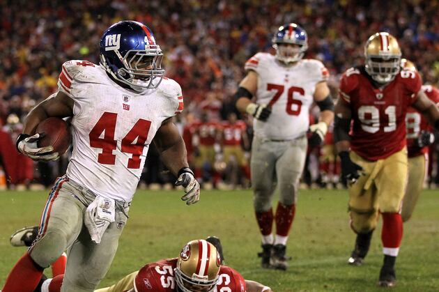 Giants vs. 49ers: How Will Big Blue's Running Game Break Through Niners' D-Line?
