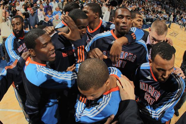 Projecting Each Oklahoma City Thunder Player's Minutes Per Game in 2012-13