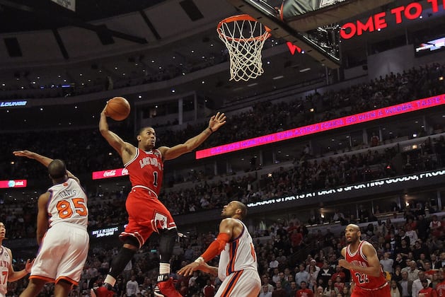 Derrick Rose: Top 10 Dunks of the Windy City Assassin