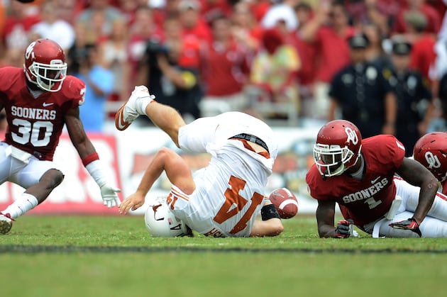 Texas Football: Grading All 22 Starters from the Oklahoma Game
