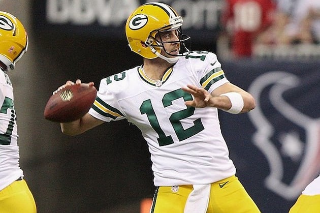 Fantasy Football: Aaron Rodgers Leads 13-Member 'Dream Team' of Sunday Stars