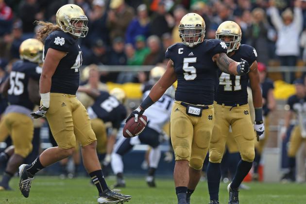 Notre Dame Defense: Midseason Grades for Each Position